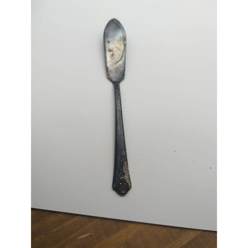 Vintage W Rogers‎ Mfg Co Spoons Holmes & Edwards Butter Spreader Silverplate 3pc